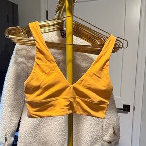 Lululemon Athletica orange Bra